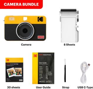 Kodak Mini Shot 2 Retro Instant Camera Printer – White
