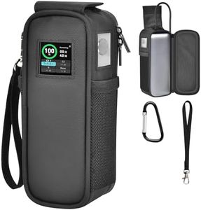 Case Compatible with Anker Prime 27,650mah Power Bank 250w, Laptop Phone Computer Battery Chargers Travel Carrying Holder for Anker 737 Portable Charger Fast Charging &USB Cables, Adapters (Bag Only)