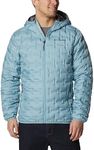 Columbia Men's Delta Ridge Down Hooded Jacket Hooded Puffer Down Jacket (pack of 1)