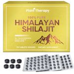 Shilajit Tablets 135,000 mg, 90 Counts 100% Pure Himalayan Shilajit Extra Strength with 85+ Trace Minerals & Fulvic Acid for Energy, Immune Support