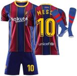 Youth Kids Soccer Jersey Boys Jersey Kit Football Suit Soccer Jersey Shorts Set Fans Gift Tshirt