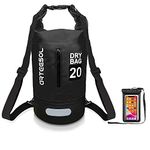 Waterproof Dry Bag, 5L/10L/20L/30L Waterproof Backpack Dry Sack Rucksack, Swim Bag with Adjustable Shoulder Straps, for Beach Swimming Kayaking Hiking Boating Canoeing Surfing Fishing