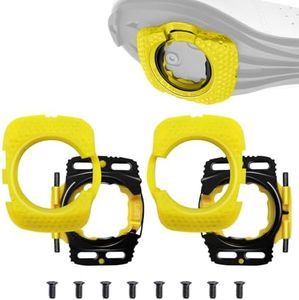 alltoo Cycling Shoes Cleats, Bike Cleats Self-Locking, Quick Release, Aerodynamic for Wahoo SpeedPlay Zero