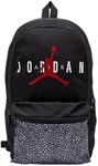 Nike Jordan HBR Air Back Pack, Black/Elephant Print, L