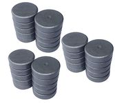 LifeKrafts Ceramic Magnets| Size: (18x5) mm, Pack of 30 [Grade 11] Magnets, Refrigerator Magnets, Magnets for Crafts, DIY Projects, Home, Office, School etc. Small Magnets