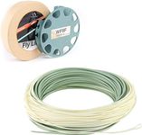 MAXIMUMCATCH Maxcatch General Purpose Saltwater Fly Fishing Line Weight Forward with 2 Welded Loops WF6/7/8/9/10F (Outbound Short Saltwater Line, WF8F-100ft)