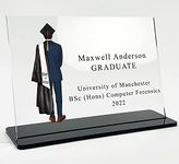 Personalised Graduation Gift, Graduation Gift for Him, Graduation Gift for Friend, Graduation Gift for Son, Grandson,Plaque