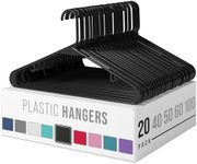 Clothes Hangers Plastic 20 Pack - B