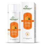 Earth Science Ayurveda Vitamin C Face Toner with Niacinamide & Hyaluronic for ,Natural Glowing skin Men & Women (200 ml)