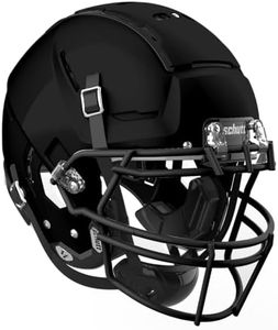 Schutt Adult F7 VTD Football Helmet with Facemask (Black, Large)