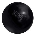 KONG Extreme Ball for Dogs, Ultra-Durable Fetch Toy for Aggressive Chewers, Tough Natural Rubber Ball with Extreme Bounce, Perfect for Fetch, Chase, Treat Dispensing, Stuff Dog Treats, Small