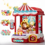 Skirfy Claws Machines for Kids & Adults with 30 Mini Prizes & Adjustable Sounds, Rechargable Dispenser Toys Vending Machines - Perfect Christmas & Birthday Big Experience Gifts for Kids, Ages 6+