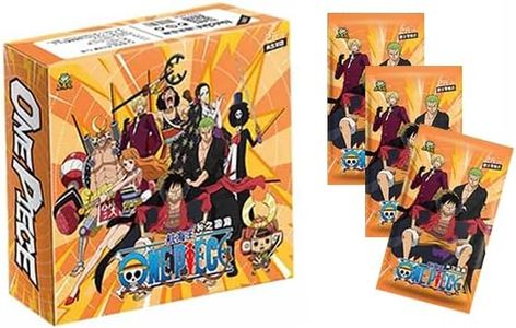 Anime Trading Cards: One Piece collectable Trading Cards - Assorted collectable Cards - Booster Pack Box - Booster Packs - OP-WA201 (30 Packs)
