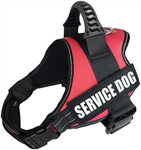 Wodondog Arnés Perro Reflectante Ajustable, Arnés Antitirones Suave Acolchado Cómodo Transpirable Arnés Chaleco para Perros Pequeños, Medianos y Grandes