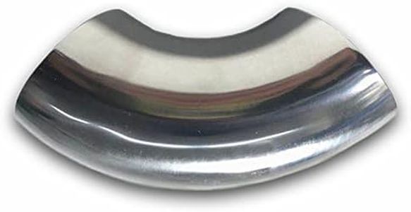5" Stainless Steel 90 Degree Exhaust Pipe Mandrel Bend Elbow Thickness 16GA/.065" Wall Suitable for Car Exhaust Pipe Modified, Stair Handrail,etc