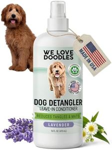 We Love Doodles Dog Detangler Spray - Leave-in Conditioner for Dogs - Dog Detangling Spray - Dematting Spray for Dogs - Tangle Remover - Made in The USA (Lavender)