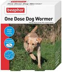 Beaphar One Dose Wormer Small Medium and Large Dogs Dog Worming Tablets (Large Dogs 20-40 kg)