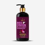 Krivi Herbals Red Onion Black Seed Oil Shampoo With Red Onion Oil, Black Seed Oil And Vitamin E 300ml (Pack Of 1)