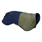 Ruffwear, Sun Shower Dog Raincoat, All-Weather Jacket, Waterproof, Windproof & Lightweight, Midnight Blue