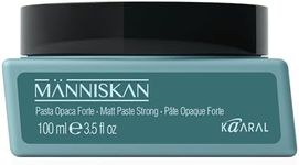 Kaaral Människan Matt Paste Strong - Firm Hold Matte Hair Paste, Texturizing Styling with Beeswax for Definition & Control, Non-Greasy Low Shine Grooming Product for All Hair Types - 3.5 fl oz (100ml)