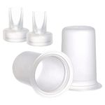 Ameda Universal Spare Parts Kit | Ameda Breast Pump Accessories | Ameda Breast Pump Parts | (2) Diaphragms & (2) Valves | Compatible with HygieniKit, MYA Joy, MYA Joy Plus & Pearl | Ameda Pump Parts