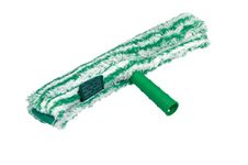 UNGER Stripwasher® MonsoonStrip Pac Window Washer 14" 35cm - Extra Long Fibre Sleeve - Window Cleaning Equipment, Green,black