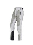 Men’s Motorcycle Mesh Pants Full Leg Zipper Riding Pants powersports Protective Armored Adv CE Over The Boot Motocross Pants Gray