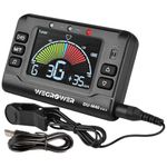 Metronome Tuner, Rechargeable 3 In 1 Digital Metronome Tuner Tone Generator for Guitar, Bass, Violin, Ukulele and Chromatic,Clarinet, Trumpet, Flute, Tuners for All Instruments