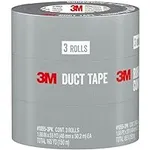 3M Duct Tape, 3 Rolls, 1.88 Inches 