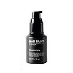 War Paint For Men Medium Coverage Foundation - Perfect for A Natural & Even Look - Vegan Friendly & Cruelty Free - Natural Looking Face Makeup For Men - Tan Shade - 30ml