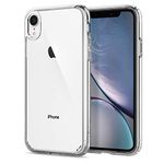 Spigen Ultra Hybrid Back Cover Case Compatible with iPhone XR (TPU + Poly Carbonate | Crystal Clear)