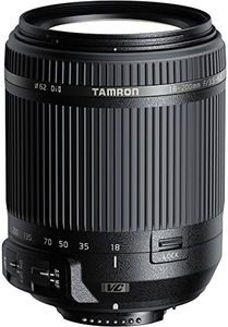 Tamron B018 Compact Design Tamron AF 18-200 F3.5-6.3 Di II VC PZD Lense for Nikon Camera, Black, Black (TM-B018N)