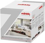 Märklin 81701 Freight Train Starter Pack Z Track Locomotive, Freight Car, Tracks and Control Unit, Scale 1:220