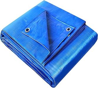 Handy Hardware 80GSM Polyethylene Tarpaulin, Blue, 300 cm x 360 cm Size