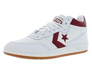 Converse High Top Sneaker, White/Team Red-white, 11.5 Women/10 Men