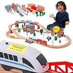 Battery Operated Train Set – Wooden