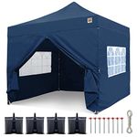 Gorilla Gazebo ® Pop Up 3x3m Heavy Duty Waterproof Commercial Grade Market Stall 4 Side Panels Leg Weights Pegs and Wheeled Carrybag
