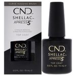 CND Shellac Nail Polish Kit, Brand Xpress5 Top Coat 15 ml