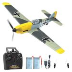 VOLANTEXRC Remote Control Plane 4-CH RC Plane Ready to Fly BF-109 Radio Controlled Airplane for Beginners with Xpilot Stabilization System, One Key Aerobatic (761-11 v2 RTF)