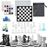 Chess Sets Resin Silicone Mold, Upg