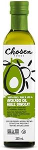 Chosen Foods, 100% Pure Avocado Oil, Non-GMO, High-Heat All Purpose Oil, 250ml