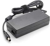 SellZone Laptop Adapter Charger for Dell Latitude E4310, E5250, E5270 (Power Cord Included) 19.5V 4.62A 90W Pin Size 7.4mm x 5.0mm-Black