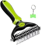 Lilpep Pet Grooming Tool, Double-Sided Professional Grade Undercoat rake for pet tangles and mat Removal, Safe dehairing Comb and Depilation Tool