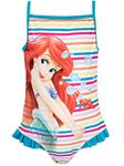 Disney The Little Mermaid Bathing Suit | Ariel One Piece Bathing Suit | Swimming Suit for Girls | Size 5