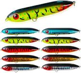 Catfish Rattling Line Float Lure Catfish Rig Float Popper Lure Demon Dragon Style Peg Lure for Santee Rig Fishing Rattle Bait for Lake River Bank (10pcs Catfish Float Lures)