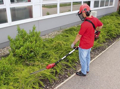 Einhell 18V Cordless Pole Hedge Trimmer – Telescopic Garden Tool