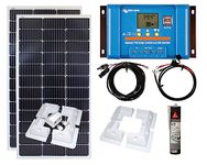 Victron 200w Solar Panel Kit battery charging PWM-USB Controller brackets