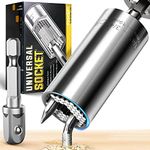 Gifts for Dad Universal Socket Wrench - 2024 Gadgets Mens Gifts for Christmas Stocking Fillers for Men Dad Husband Birthday Christmas Presents Secret Santa Gift Ideas DIY Tool Xmas Small Gifts for Men