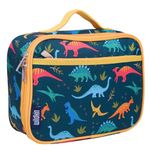 Wildkin Kids Insulated Lunch Box Bag for Boys and Girls, Perfect Size for Packing Hot or Cold Snacks for School and Travel, Measures x 7 x Inches, BPA-Free, Olive Kids (Jurassic Dinosaurs)