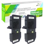 GREENPRINT 2 Black TK5240 TK-5240 1T02R70NL0 Compatible Toner Cartridges for Kyocera ECOSYS P5026 P5026cdn P5026cdw M5526 M5526cdn M5526cdw Printer